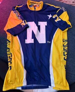 Promotions US Navy Midshipmen College Cycling Jersey.XL Adrenaline promotions